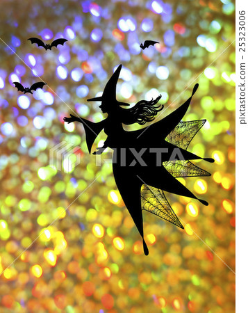 Glittering with the Halloween Witch 25323006