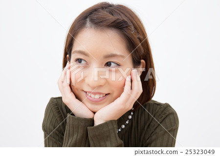 Women's cheeks image Women's cheeks image 25323049