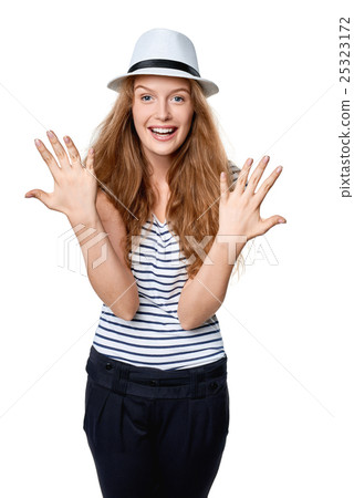 Hand counting - ten fingers Hand counting - ten fingers 25323172