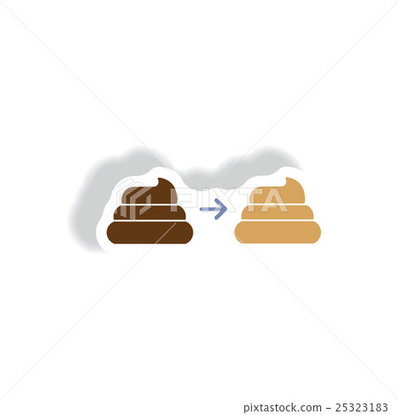 Vector paper sticker various symptoms of leukemia 25323183