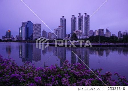 View from Benjakiti Park, Bangkok Scenery 25323848