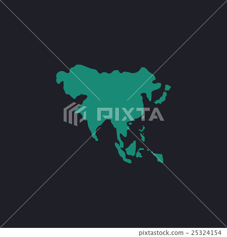 Asia computer symbol 25324154