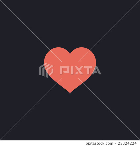 heart computer symbol heart computer symbol 25324224