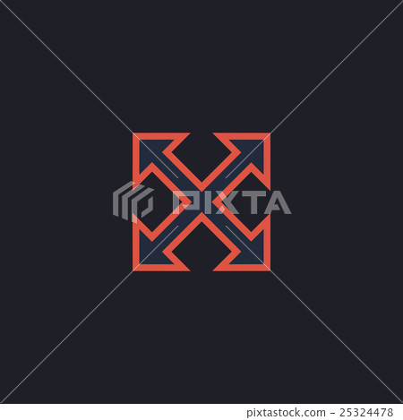 Enlarge computer symbol 25324478