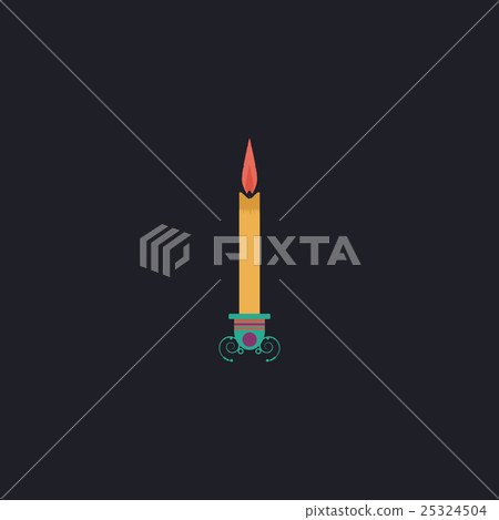 candle computer symbol candle computer symbol 25324504