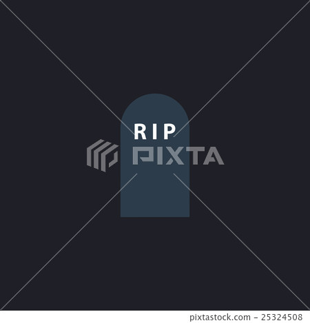 Grave computer symbol 25324508