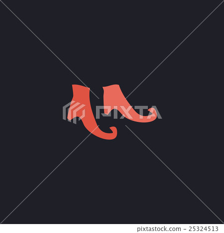 Witch boots computer symbol Witch boots computer symbol 25324513