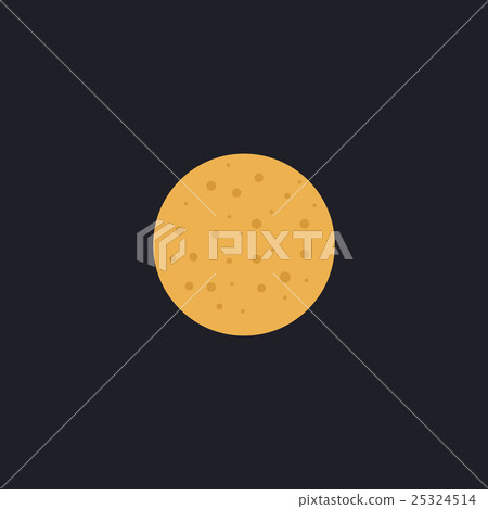 full moon computer symbol 25324514