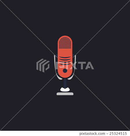 music microphone computer symbol 25324515