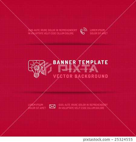 Magenta pink banner website template Vector web Magenta pink banner website template Vector web 25324555