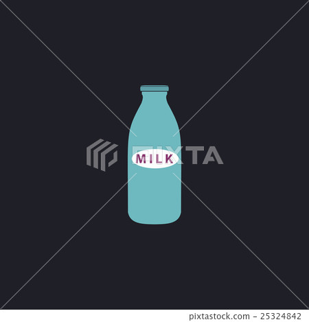 Milk bottle computer symbol Milk bottle computer symbol 25324842