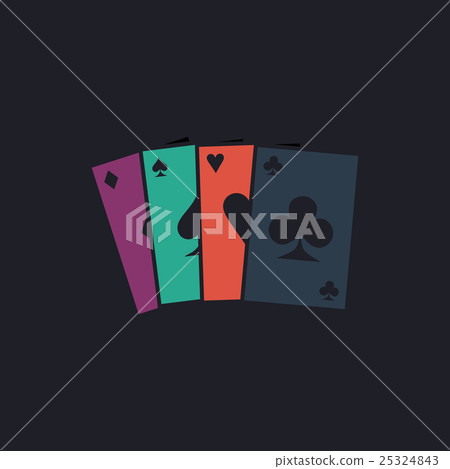 Poker Cards computer symbol Poker Cards computer symbol 25324843