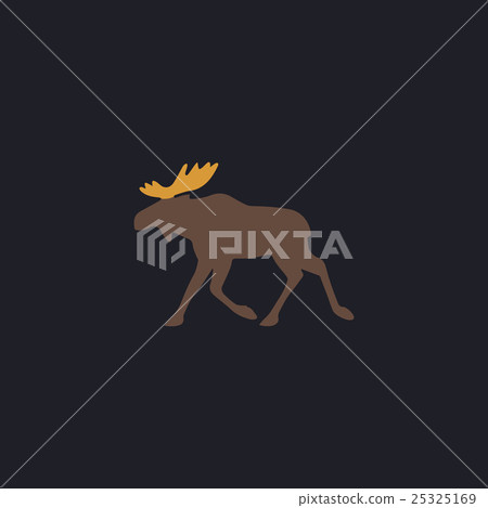 Moose computer symbol - Stock Illustration [25325169] - PIXTA