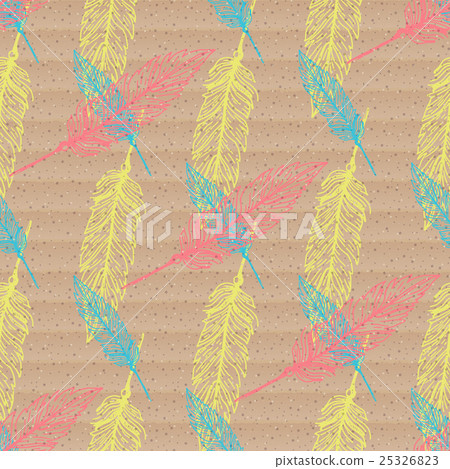 Ethnic trend seamless pattern Boho style. Hand 25326823