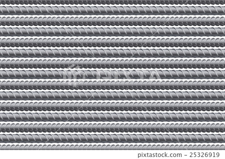 Rebars pattern background. Reinforcement steel 25326919