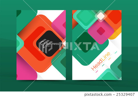 Square business abstract background, corporate 25329407