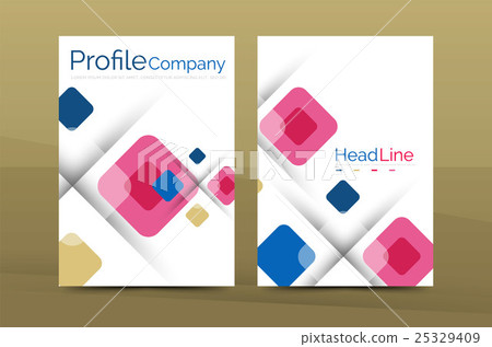 Square business abstract background, corporate 25329409
