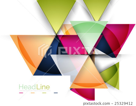 Triangle abstract background Triangle abstract background 25329412