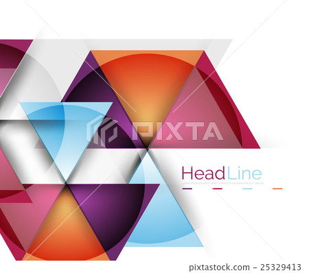 Triangle abstract background Triangle abstract background 25329413