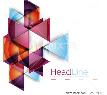 Triangle abstract background Triangle abstract background 25329416