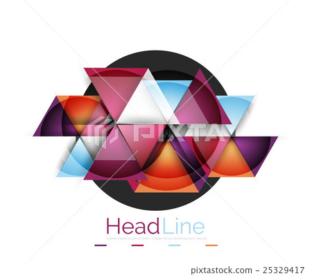 Triangle abstract background Triangle abstract background 25329417