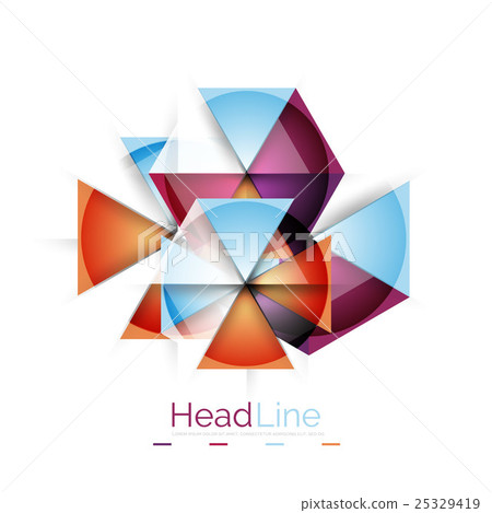 Triangle abstract background Triangle abstract background 25329419