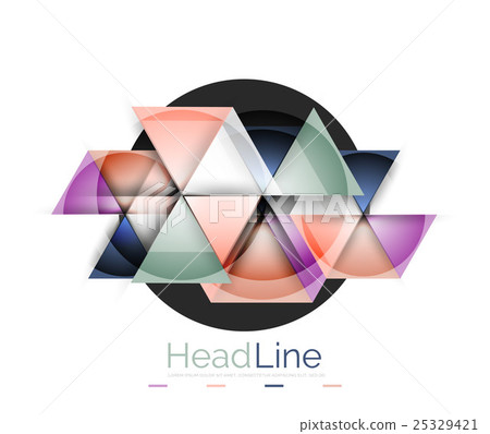 Triangle abstract background Triangle abstract background 25329421