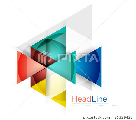 Triangle abstract background Triangle abstract background 25329423