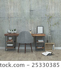 Work place. 3D Rendering 25330385