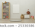 kids game room interior image. 3D Rendering 25330386