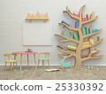 kids game room interior image. 3D Rendering 25330392