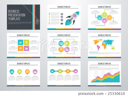 Set of infographic elements 25330610