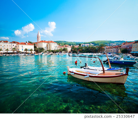 Supetar, Brac Island, Croatia. Adriatic Sea. 25330647
