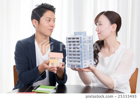 Young men and women, real estate Young men and women, real estate 25333493