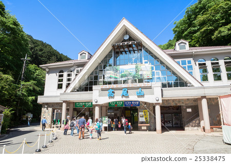 Mt. Takao · Cable car Kiotaki station · Lift mountain foot station Mt. Takao · Cable car Kiotaki station · Lift mountain foot station 25338475