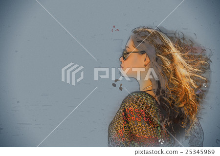 girl in sunglasses 25345969