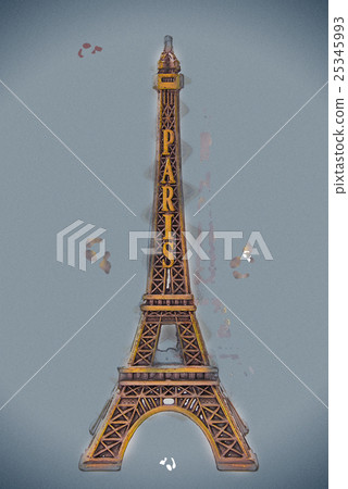 Little model of Eiffel Tower 25345993
