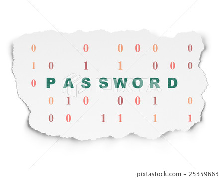 Protection concept: Password on Torn Paper 25359663