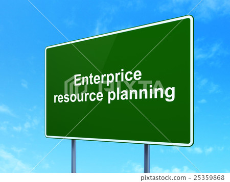 Business concept: Enterprice Resource Planning on Business concept: Enterprice Resource Planning on 25359868