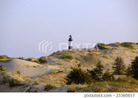 Big Sable Point Lighthouse in dunes, built in 1867 Big Sable Point Lighthouse in dunes, built in 1867 25360657