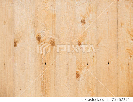 Uncolored new wooden wall, background photo 25362295