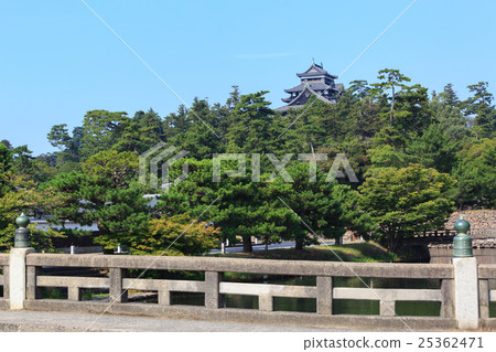 國寶松江城 -  Hori和Uka Bridge / Kitahori Bridge  -  25362471