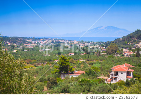 Coastal summer rural landscape of Zakynthos Coastal summer rural landscape of Zakynthos 25362578
