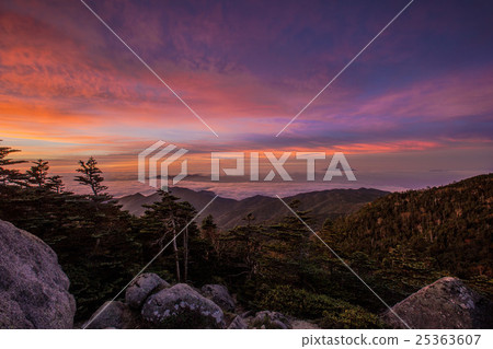 Morning glow from Kokushigatake 25363607