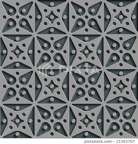 Seamless Geometric Ornament 25363707