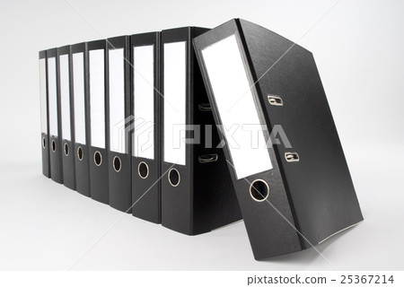 A row with file folders 25367214