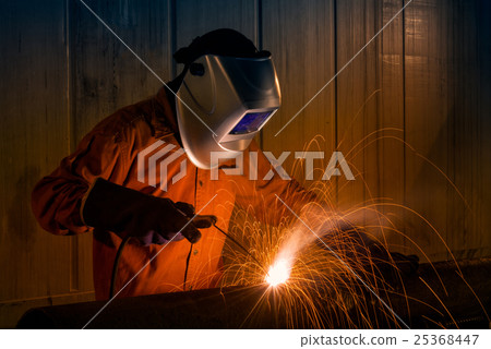 Industrial Worker with safety equipments 25368447