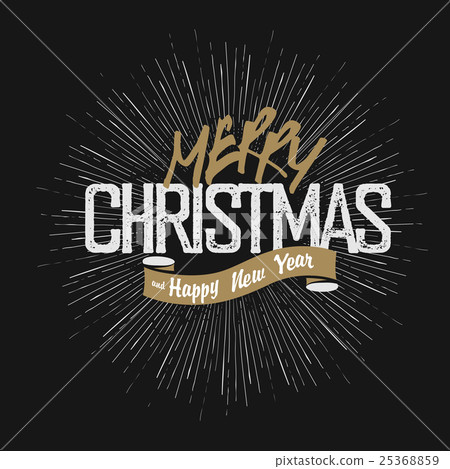 Christmas greeting on hand drawn background. Christmas greeting on hand drawn background. 25368859