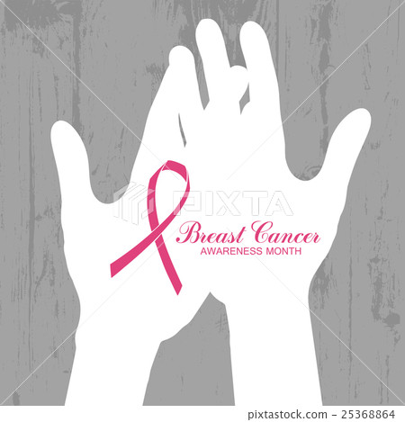 Ribbon of Breast Cancer on abstract wooden Ribbon of Breast Cancer on abstract wooden 25368864