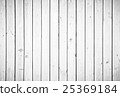 White wood planks texture. Vintage fence backgroun 25369184